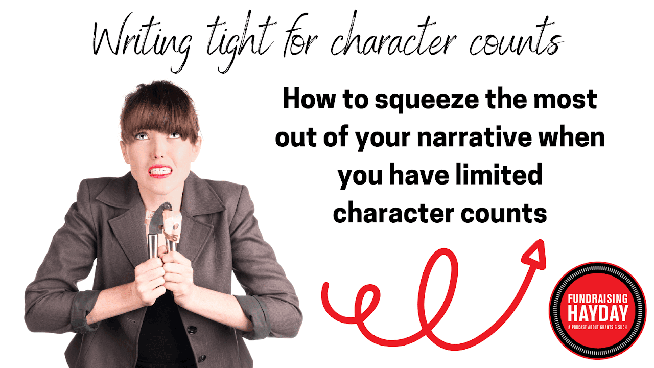 Writing Tight for Character Counts